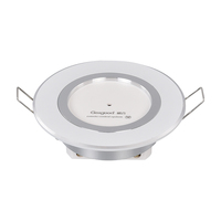 Commutateur de télécommande de lumière domestique sans fil à quatre sections intelligent 220v module segmenté à distance lumière LED à distance
