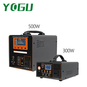 YOGU Meilleure vente usine approvisionnement Portable générateur solaire usage domestique centrale solaire 220V générateur d'énergie solaire batterie externe - Product Image 1