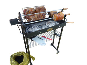 Parrilla Tradicional Griega Chipriota de Carbón y Asador Giratorio para <span class=keywords><strong>Kebab</strong></span>, Parrilla Chipriota para Barbacoa - Product Image 5