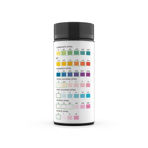 7 In 1 Complete Testkits Voor Thuiswater 100 Strips <span class=keywords><strong>Tester</strong></span> Zwembadgereedschap En Accessoires Voor Het Testen Van Visvijverwater - Product Image 3