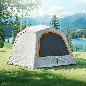 Kawagebo <span class=keywords><strong>Kamp</strong></span> (KK) 9' X 9' Gonflable 7.3 ㎡   Tente de camping familiale multifonctionnelle de luxe en tissu Oxford pour hayon de voiture - Product Image 6