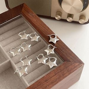 S925 Sterling <b>Silver</b> Star Drop Earrings For Women Everyday Wear Elegant Trendy Jewelry 925 <b>Silver</b> <b>Stud</b> Earrings Es873 - Product Image 3