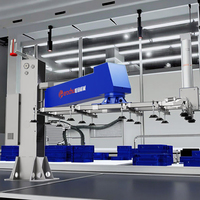Herochu 2025 Heavy Duty 600W PLC Servo Swing Arm Manipulator Lengan Robot Industri Otomatis dengan Garansi 1 Tahun
