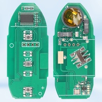MS 2 boutons 433MHZ ID46Chip FCC ID CWTWB1U825 PN 285E31KA0A RC Smart Auto Remote Control Vehicle Fob Keyless Car Bkank Key