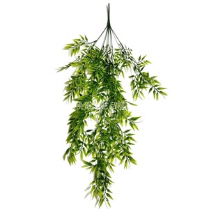 Flower Language Artificial Bamboo <b>Leaves</b> Vine Green 30cm-100cm Plastic <b>Wall</b> Hanging <b>Decor</b> Indoor Outdoor - Product Image 5