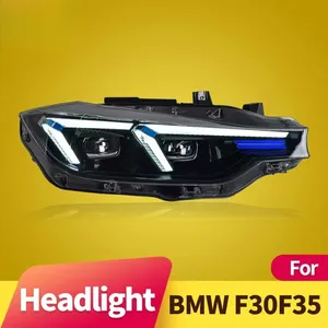 ชุดไฟหน้ารถยนต์แบบ LED สำหรับ BMW ซีรีส์ 3 F30 F35 ปี 2013-2019 อั<span class=keywords><strong>พ</strong></span>เกรดดีไซน์ล่าสุดปี 2022 สำหรับรถ<span class=keywords><strong>พ</strong></span>วงมาลัยซ้าย - Product Image 2