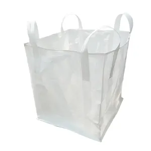 Bolsa FIBC Plástico Polipropileno 1,5 Ton PP tejido Big bags 1000KG Super sacos Jumbo Bag