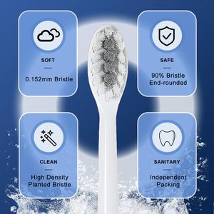 Cabezales de repuesto innovadores para cepillos de dientes eléctricos con cerdas con indicador de desgaste inteligente |   Productos Esenciales para la Salud Bucal de Alta Calidad |   Al por Mayor - Product Image 5
