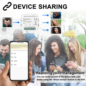 Module d'ouverture de porte de garage intelligent Tuya WiFi Zigbee ESP8685 avec capteur, contrôle à distance par application, interrupteur de <span class=keywords><strong>portail</strong></span> automatique pour Alexa Google - Product Image 5