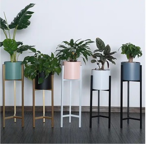 Vente chaude Or Stand Présentoir Extérieur Jardinière En Métal Fer <span class=keywords><strong>Doré</strong></span> Plante Rack Intérieur <span class=keywords><strong>Pot</strong></span> De Fleur Pour Jardin Maison Avec <span class=keywords><strong>Pot</strong></span> - Product Image 2
