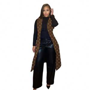 ملابس نسائية وصلت حديثًا معطف دافئ من الفرو بطبقة مزدوجة مع حزام بطية صدر داخلي للخريف والشتاء - Product Image 2