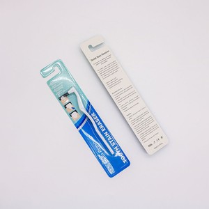 Dental Stain Remover Toothbrush 230mm Blue White <b>Teeth</b> <b>Cleaning</b> <b>Tool</b> - Product Image 3