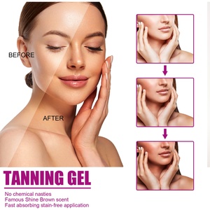 OEM Summer Beach Must-Haves Tanning Gel Peach <strong>Sunbed</strong> Tanning Oil Gel <strong>Cream</strong> - Product Image 3
