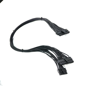 Corsai Тип 4 18 + 10 Pin ATX конвертер 16 AWG медный кабель 4-5 стяжек 24pin ATX материнская плата PSU боковые аксессуары для компьютера - Product Image 1