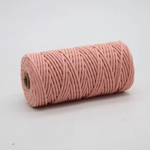 Corda di Cotone Intrecciata per Macramè 3mm 4mm 5mm, Filo per Cesti, Corda per Artigianato - Product Image 2