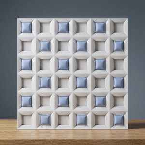 400x400mm anti-dérapant 3D extérieur aspect béton foncé carreaux de sol extérieur 16x16 pouces Durable brillant homogène porcelaine pour jardin - Product Image 5