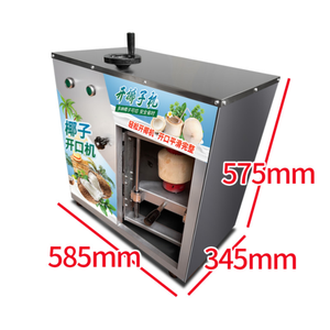 Machine de polissage de coquille de noix de coco verte d'acier inoxydable - Product Image 1