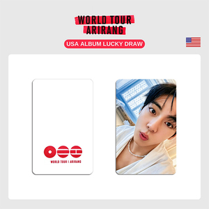Set de 7 Fototarjetas Selfie del Tour Mundial de Kpop <span class=keywords><strong>JUNGKOOK</strong></span> SUGA V ARIRANG, Tarjetas Lomo Brillantes de Moda de <span class=keywords><strong>J</strong></span>-<span class=keywords><strong>HOPE</strong></span> JIN RM JIMIN, Regalos para Fans de BTS - Product Image 3