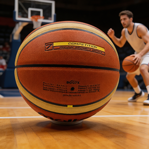 Pallone da <span class=keywords><strong>Basket</strong></span> YD-3 Misura 7 per Adulti, Misura 6 per Studenti, Misura 6 per Donne, per Allenamento Indoor e Outdoor - Product Image 4