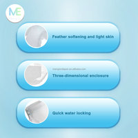 Couches pour adultes jetables imprimées OEM chinoises avec protection anti-fuite 3D, surface sèche et absorption pour les patients souffrant d'incontinence