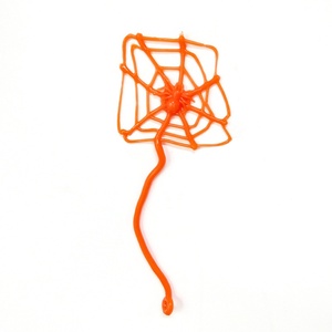 ของเล่นยืดหยุ่นรูปใยแมงมุมวงกลมทำจากวัสดุ TPR นุ่ม ของตกแต่งฮาโลวีน ของขวัญสร้างสรรค์สำหรับวัยรุ่น - Product Image 5