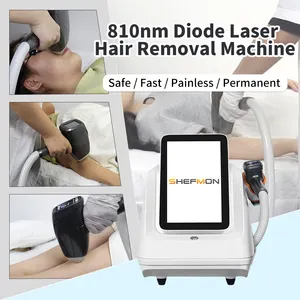 Portable multifonctionnel professionnel 810nm Diode Laser épilation Machine 3 vagues indolore Diode Laser épilation pour les femmes