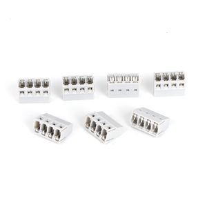 באיכות גבוהה 30a מפעל ישר <span class=keywords><strong>4</strong></span> מוט בורג PCB חיווט מסוף 3p plug-in מסוף מסוף 3p תקע מטר צבע לבן - Product Image 5