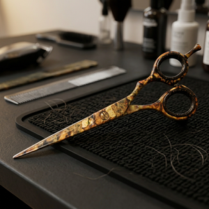 Barber Scissors High Quality Paper Coated - Product Image 3