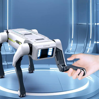 Perro electrónico mecánico, programación de mascotas, Robot Rc, apretón de manos, comando de voz inteligente interactivo, Control de aplicación, perro Robot de plástico