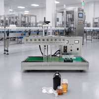 Machine de scellage entièrement automatique à induction électromagnétique pour bouchons de bouteilles en plastique et couvercles de fûts d'huile, scellage continu
