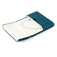 Pochettes pour boucles d'oreilles, colliers, blanc, rouge, noir, personnalisé, en acrylique, 100 pièces, empilables, porte-boîte à bijoux avec rangement