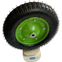 NSPM7002 3.25-8 Outils de jardinage Pneus en gros Petite brouette gonflable en caoutchouc Pneu pneumatique en caoutchouc Roues de chariot à main