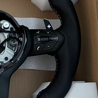 Volant sport en cuir pour BMW, modèles F46 F45 M5 F10 X5 F15 F20 F30 X6 F16 F30 G16 G20 G30 G70 G87 M3 G80 E90 E60 - Vente Flash