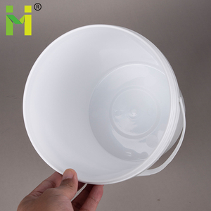 5L Cheap Plastic <strong>Buckets</strong> with Lids &amp; Plastic Handle - Product Image 2