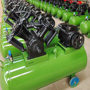 Industrial Heavy Duty Piston Air Compressor 0.25/8 Ac Power Stationary 1 Cylinder Air Cooled Lubricated - Product Image 4