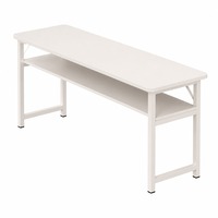 Table de manucure de 80 à 160 cm de long et 40 cm de profondeur pour salon de manucure, mobilier de vente en gros, livraison directe de l'usine