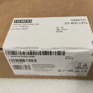 6ES7416-3ES07-0AB0 S7-400 CPU416-3 PN/DP 16MB PLC โมดูล PLC รุ่น S7-400 CPU416-3 PN/DP ความจุ 16MB - Product Image 1