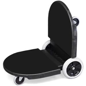 Carrello Multiuso a Doppia Piattaforma Nero 264600BLA Stile Sportivo - Product Image 2