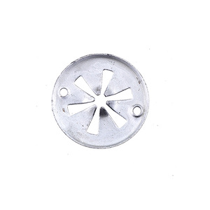 Plaque d'isolation thermique en métal, diamètre 23 mm, trou de 4,5 mm, pour fixation intérieure ignifuge de voiture - Product Image 2