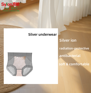 Fibre de polyester en vrac Sylon, similaire à <span class=keywords><strong>Cleanmax</strong></span>, absorbante et antibactérienne à base d'argent, pour le filage - Product Image 4