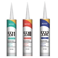 BOYOU Scellant imperméable pour pare-brise, polyuréthane, scellant pour pare-brise de bus, 310 ml, 600 ml