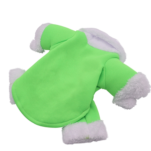 Benutzer definierte Großhandel Cosplay Haustier Katze Welpe Hund Weihnachten Weihnachten Weihnachts mann Kleidung Kostüm Anzug Set - Product Image 4