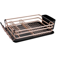 Égouttoir à vaisselle en aluminium pour comptoir, support de rangement antirouille pour assiettes et bols de cuisine