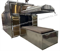 Vente directe usine – Machine de crémation classique sans fumée, écologique, pour animaux de compagnie et bébés, conteneurisée, design mobile, 220 pouces cubes