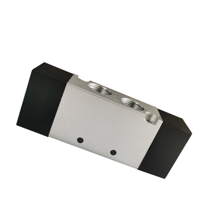 Válvula Solenoide de Control Neumático Serie 4A300 para Compresor de Aire, Bolsa de Plástico, 1/4'' 3/8'' 3/5, Disponible en Negro/Blanco - Product Image 2