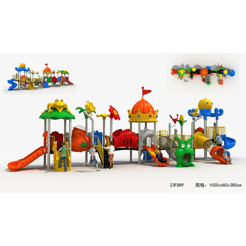 Premium Plastic Outdoor Playground Amusement Equipment