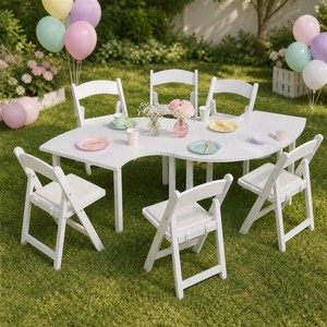 <span class=keywords><strong>Sillas</strong></span> <span class=keywords><strong>de</strong></span> Jardín Modernas para Niños, <span class=keywords><strong>Sillas</strong></span> Plegables <span class=keywords><strong>de</strong></span> Plástico para Exteriores, Silla Portátil para Picnic, Cenas y Fiestas - Product Image 4