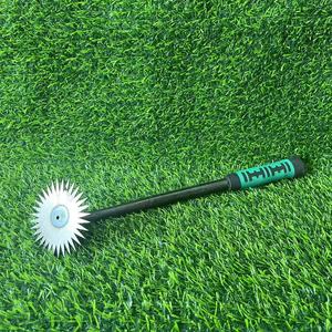 Green Handle Weed Puller Stainless Steel Fork Agricultural Manual Weeder For Soil Loosening Digging Wild Vegetables - Product Image 3
