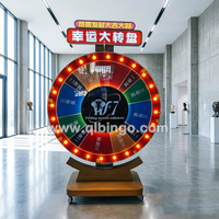 Roue de la chance pour loterie, roue de bingo, roue lumineuse utilisée dans les bars, les discothèques, les activités de divertissement et les clubs