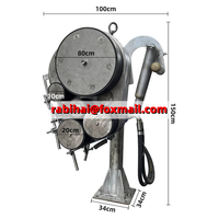 Treuil marin hydraulique pour la manutention de lignes et de filets de pêche, treuil de pont pour bateaux de pêche